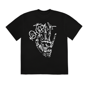 BONES TEE: BLACK