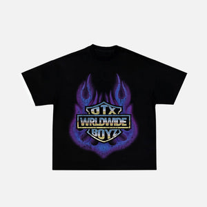 OTXBOYZ WRLDWIDE TEE (BLUE)