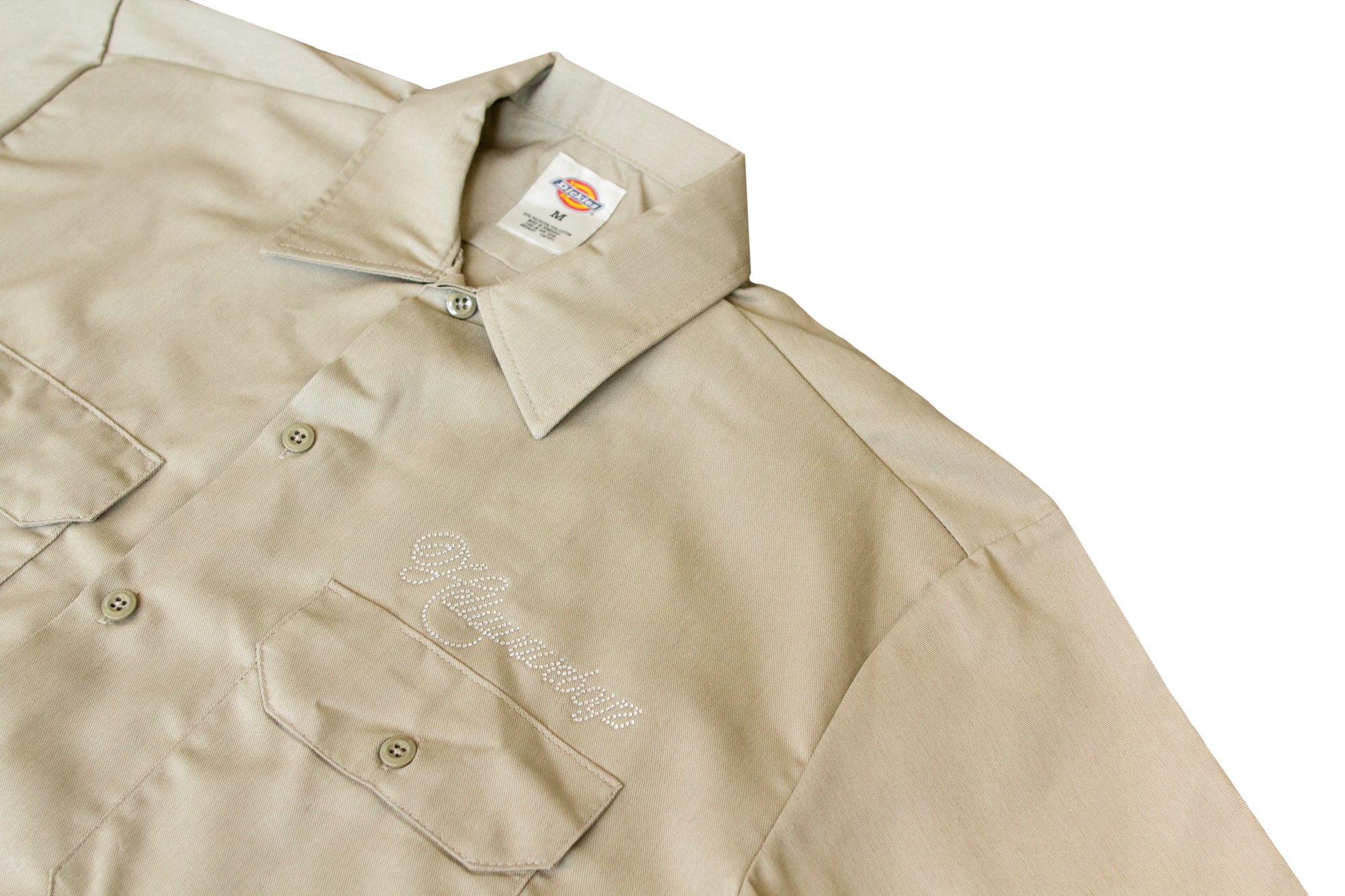 Dickies 1574 Short Sleeve Work Shirt - Khaki - 3XL