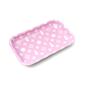 PATTERN ROLLING TRAY: PINK – GEEZY WORLD